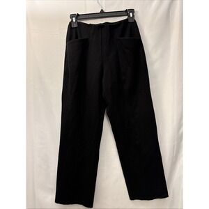 Old Navy women's S Xtra High rise straight taper stretchy Black casual pants